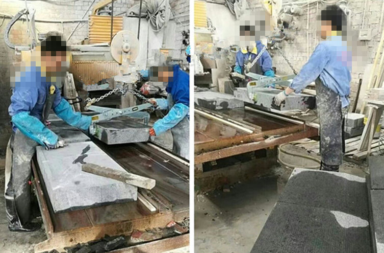 起重吊裝機與夾具配合使用吊裝石板操作現(xiàn)場--河北東圣吊索具制造有限公司--石材夾具|小型攪拌機|液壓堆高車|手動叉車 提升機與夾具配合使用吊裝石板現(xiàn)場--河北東圣吊索具制造有限公司--石材夾具|小型攪拌機|液壓堆高車|手動叉車